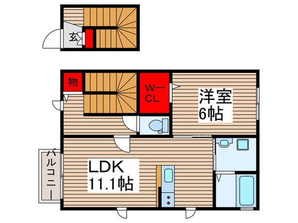 ｆｌｅｓａの物件間取画像